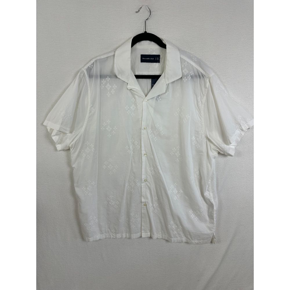Abercrombie & Fitch Button Up‎ Men's 2XL Short Sleeve NWT